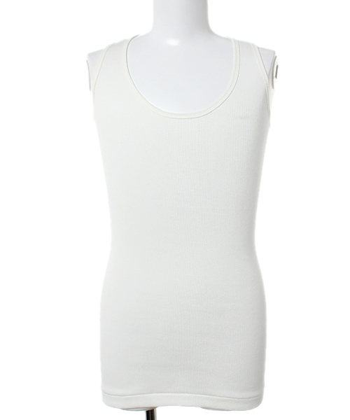 Lui's(ルイス)の「Lui's 丸胴タンクトップ(NEW)(タンクトップ・メンズ・ホワイト/ネイビー/ブルー/ピンク/グレー/ブラック・FREE)」の2枚目の写真