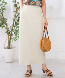 KOBE LETTUCE | 2type[ワイドパンツorロングスカート]セルフカットリブボトムス(その他パンツ)