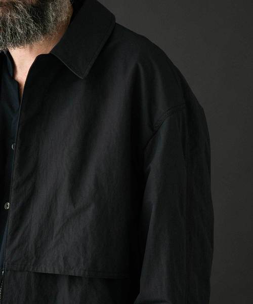 UNITED TOKYO（ユナイテッドトウキョウ）の「ウォーカブルヨークコート（ステンカラーコート・メンズ・ダークネイビー/グレー/ベージュ・1/2/3）」の16枚目の写真