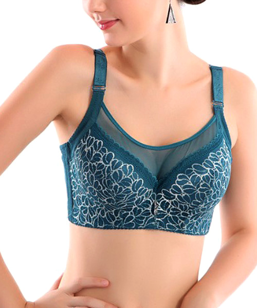 Amulet（アミュレット）の「スマートブラナイトブラジャー（ナイトブラ・レディース・ブラック/ベージュ/ネイビー/レッド/ピンク/ブルー/グリーン/ワインレッド・1/2/4/3/5）」の11枚目の写真