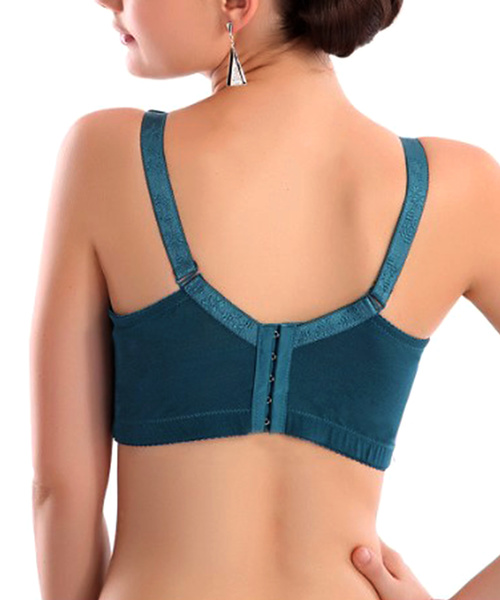 Amulet（アミュレット）の「スマートブラナイトブラジャー（ナイトブラ・レディース・ブラック/ベージュ/ネイビー/レッド/ピンク/ブルー/グリーン/ワインレッド・1/2/4/3/5）」の17枚目の写真