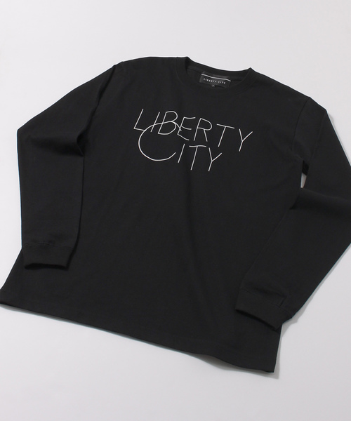LIBERTY CITY（リバティシティ）の「【LIBERTY CITY/リバティーシティ】 [BIG C] ロンT（Tシャツ/カットソー・メンズ・グリーン/ブラック/ホワイト・2/4/3）」の5枚目の写真