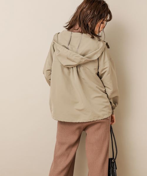 natural couture（ナチュラルクチュール）の「ボリューム袖マンパ（マウンテンパーカー・レディース・ブラウン/ベージュ/カーキ・FREE）」の16枚目の写真