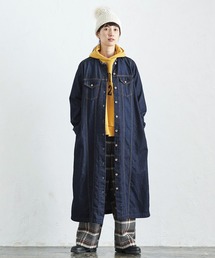 Sunny clouds | サニークラウズ　衿をちょん切ったワンピース〈レディース〉(ワンピース)