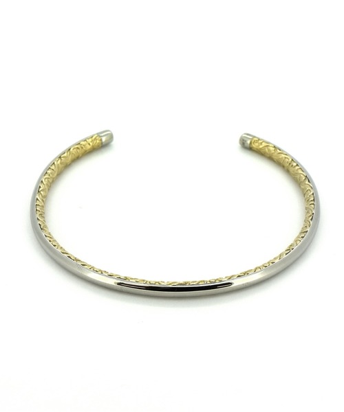 LION HEART（ライオンハート）の「【限定展開】“LH-1”トライバングル/サージカルステンレス（金属アレルギー対応）【LION HEART / ライオンハート】（バングル/リストバンド・メンズ・シルバー系その他/ブラック系その他/ゴールド系その他/シルバー系その他2/ブラック系その他2/ゴールド/ゴールド系その他2・ONE SIZE）」の5枚目の写真