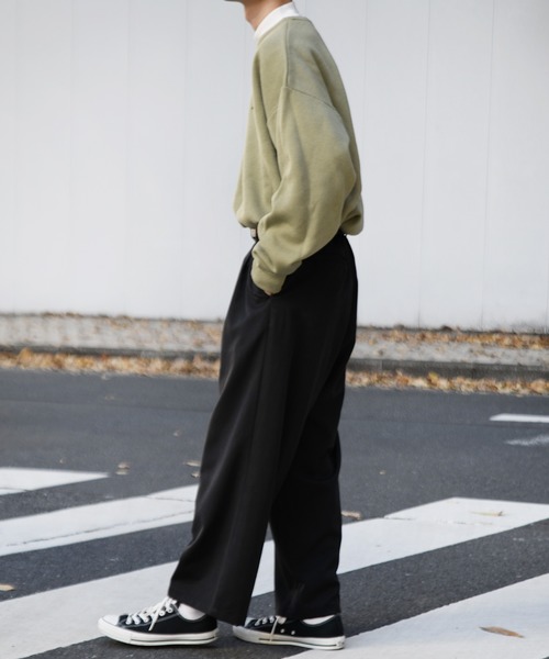 kutir（クティール）の「地球刺繍ニット（Tシャツ/カットソー・メンズ・パープル/ブラック/ライトグリーン・MEDIUM/LARGE）」の18枚目の写真