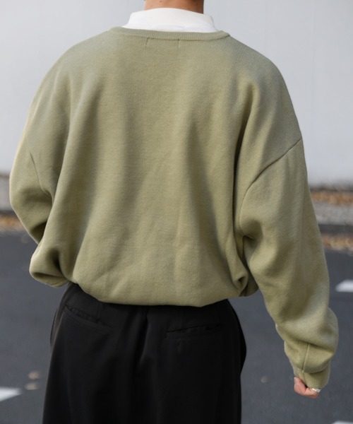 kutir（クティール）の「地球刺繍ニット（Tシャツ/カットソー・メンズ・パープル/ブラック/ライトグリーン・MEDIUM/LARGE）」の15枚目の写真