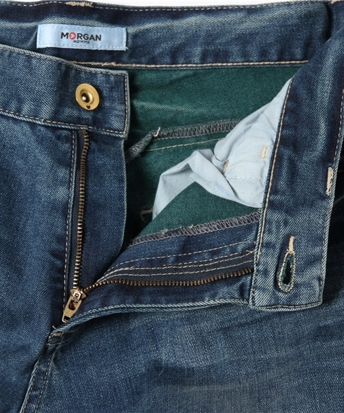 MORGAN HOMME（モルガンオム）の「バックカラーデニム/デニムパンツ（デニムパンツ・メンズ・ブルー/ネイビー・SMALL/LARGE/MEDIUM/BL/AL）」の4枚目の写真