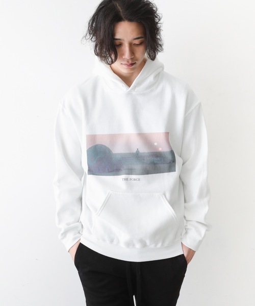 ATTACHMENT（アタッチメント）の「HOODED SWEATSHIRT(Tatooine)（パーカー・メンズ・ホワイト・3/1）」の5枚目の写真