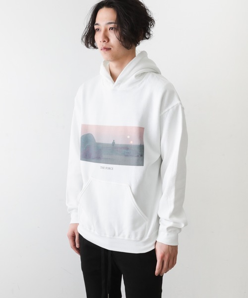 ATTACHMENT（アタッチメント）の「HOODED SWEATSHIRT(Tatooine)（パーカー・メンズ・ホワイト・3/1）」の6枚目の写真