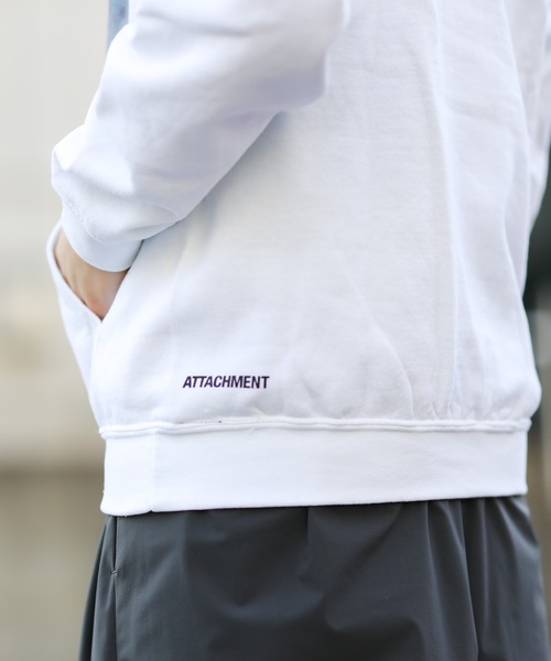 ATTACHMENT（アタッチメント）の「HOODED SWEATSHIRT(Tatooine)（パーカー・メンズ・ホワイト・3/1）」の4枚目の写真