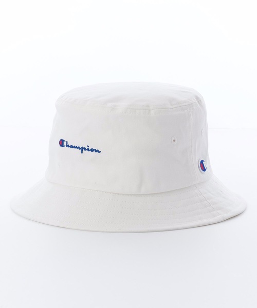 Champion(チャンピオン)の「【CHAMPION/チャンピオン】スクリプトバケットハット ブランドロゴ 刺繍(ハット・メンズ・ワンウォッシュ/ケミカルウォッシュ/ワイン/ライトグリーン/ミント/ホワイト/ブラック/ベージュ/パープル/ネイビー/ピンク/イエロー・FREE)」の20枚目の写真