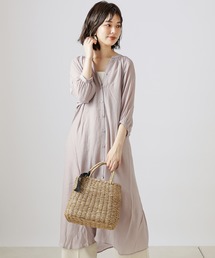 natural couture | ロングチュニックワンピース(ワンピース)