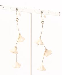 【tschuss(チュース)】チェコビーズのお花ピアス