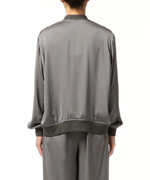 Col Pierrot サテン　ブルゾン Col Pierrot/コルピエロ】サテンブルゾン（その他ブルゾン／アウター