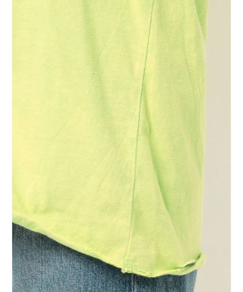 jouetie（ジュエティ）の「ダメージロゴロンT（Tシャツ/カットソー・レディース・ブラック/ライトグリーン/アイボリー・MEDIUM）」の20枚目の写真