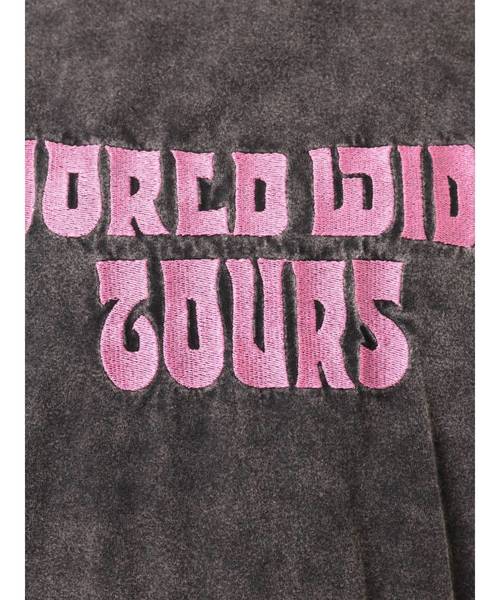 jouetie（ジュエティ）の「ダメージロゴロンT（Tシャツ/カットソー・レディース・ブラック/ライトグリーン/アイボリー・MEDIUM）」の22枚目の写真