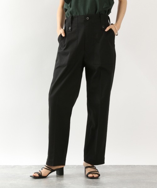 LOWRYS FARM（ローリーズファーム）の「ミリタリーパンツ　891193（その他パンツ・レディース・ブラック/カーキ/アイボリー・FREE）」の2枚目の写真