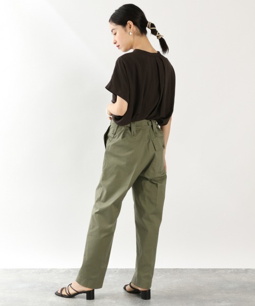 LOWRYS FARM（ローリーズファーム）の「ミリタリーパンツ　891193（その他パンツ・レディース・ブラック/カーキ/アイボリー・FREE）」の4枚目の写真