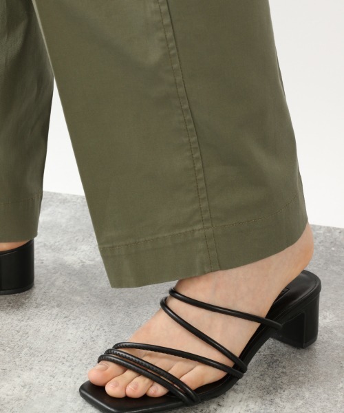 LOWRYS FARM（ローリーズファーム）の「ミリタリーパンツ　891193（その他パンツ・レディース・ブラック/カーキ/アイボリー・FREE）」の9枚目の写真