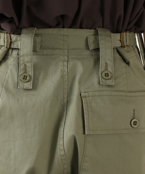 LOWRYS FARM（ローリーズファーム）の「ミリタリーパンツ　891193（その他パンツ・レディース・ブラック/カーキ/アイボリー・FREE）」の10枚目の写真