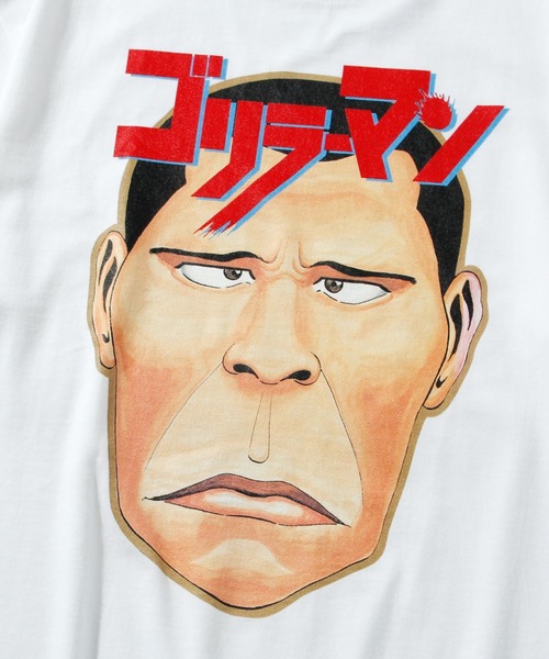 セール トップス ゴリラーマン コラボ The Samurai Core サムライコア のファッション The It Core サムライコア ゴリラーマン Tシャツ カットソー Samurai Samurai 8 コラボ