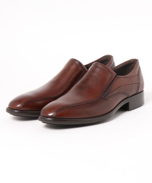 ECCO(エコー)の「ECCO CITYTRAY Slip-on(スリッポン・メンズ・ブラウン・44/40/39/41/42/43)」の1枚目の写真