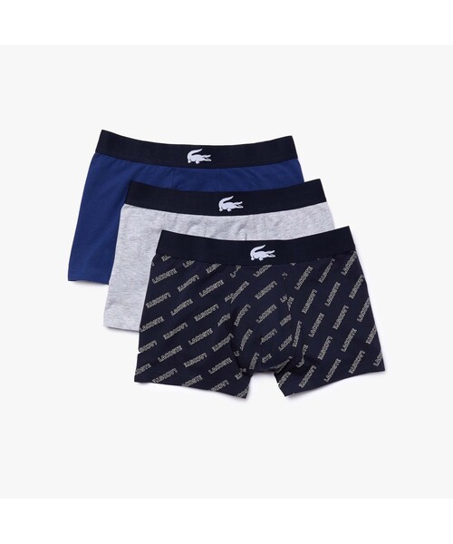 マルチデザイン3パックトランクショーツ(ボクサーパンツ)|LACOSTE(ラコステ)