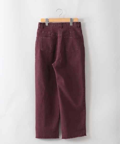 cepo（セポ）の「カラーデニムラップパンツ（その他パンツ・レディース・ブラック/ワインレッド/ダークインディゴブルー/グリーン/ワンウォッシュ・M/S）」の13枚目の写真