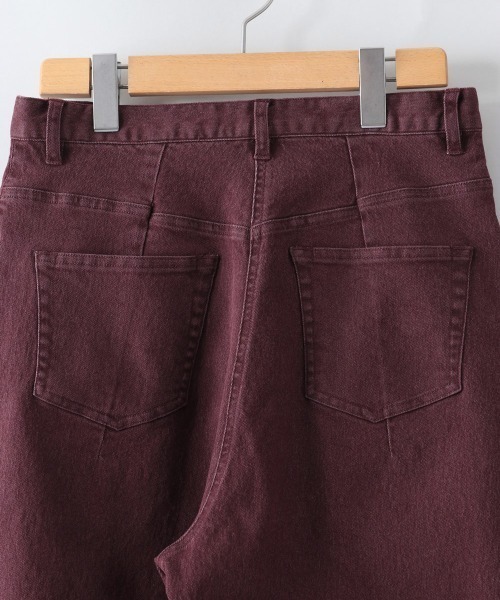 cepo（セポ）の「カラーデニムラップパンツ（その他パンツ・レディース・ブラック/ワインレッド/ダークインディゴブルー/グリーン/ワンウォッシュ・M/S）」の10枚目の写真