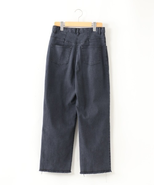 cepo（セポ）の「カラーデニムラップパンツ（その他パンツ・レディース・ブラック/ワインレッド/ダークインディゴブルー/グリーン/ワンウォッシュ・M/S）」の16枚目の写真