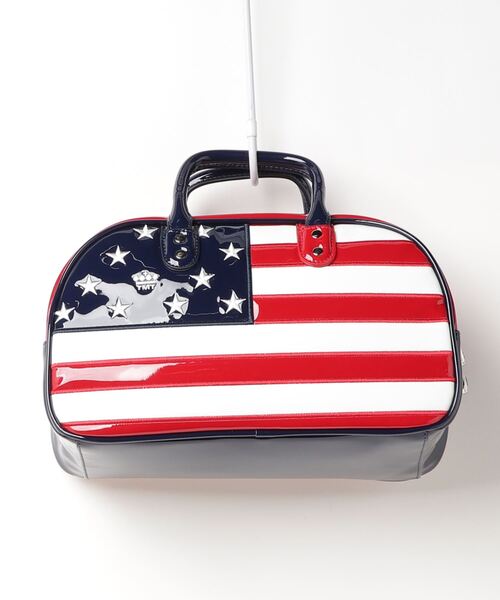 U.S.FLAG ENAMEL LETHER CART BAG（ゴルフグッズ）｜TMT Classic（ティーエムティークラシック）