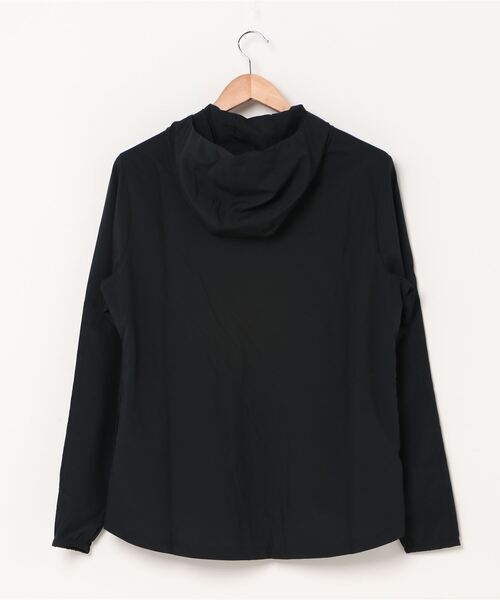 NIKE(ナイキ)の「ナイキ NIKE ラン ストライプ ウーブン ジャケット(ジャージ・メンズ・ブラック・S/M/L/XL)」の2枚目の写真