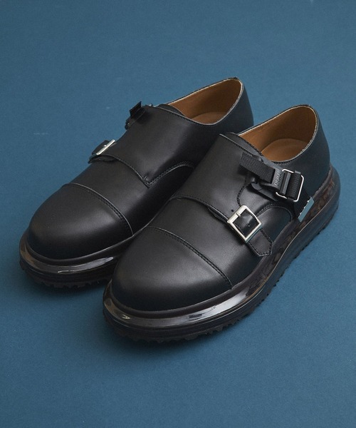 エアマルチソールダブルモンクシューズ（ローファー）｜UNITED TOKYO