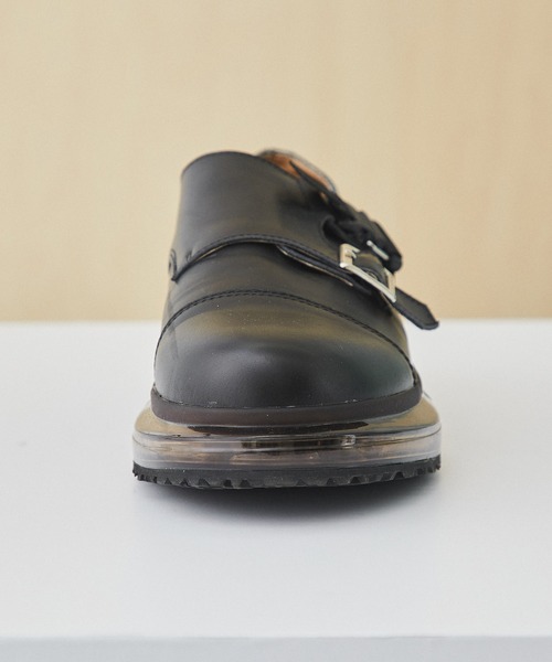 UNITED TOKYO / エアマルチソールロックローファー ブラック 26 UNITED TOKYO ローファー Vibram LEATHER LOAFER メンズ : ZOZOTOWN
