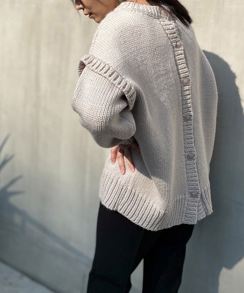 セール 前後2wayバルキーニット ニット セーター Nano Universe ナノユニバース のファッション通販 Zozotown セール 前後2wayバルキーニット ニット セーター Nano Universe ナノユニバース のファッション通販 Zozotown