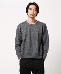 KURO | 【Bs】【it】【KURO】NEWZEALAND WOOL CREW NECK KNIT(ニット/セーター)