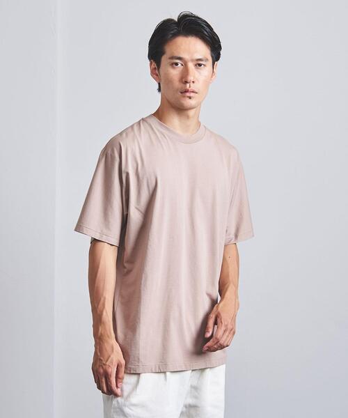 BLUE(ブルー)の「<BLUE(ブルー)> ドロップショルダー クルーネック ショートスリーブ(Tシャツ/カットソー・メンズ・ホワイト/ブラック/オリーブ/ピンク/ライム・LARGE/MEDIUM/SMALL/X-LARGE)」の20枚目の写真