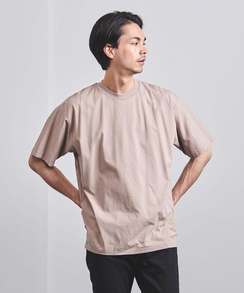 BLUE(ブルー)の「<BLUE(ブルー)> ドロップショルダー クルーネック ショートスリーブ(Tシャツ/カットソー・メンズ・ホワイト/ブラック/オリーブ/ピンク/ライム・LARGE/MEDIUM/SMALL/X-LARGE)」の21枚目の写真