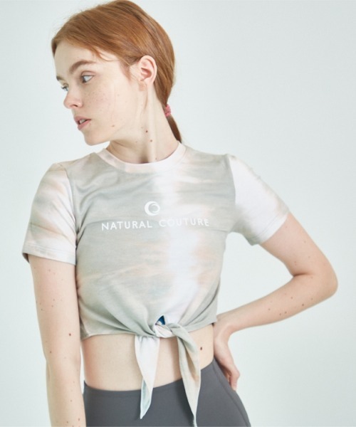 CIENNA(シエナ)の「【CIENNA 】リラクシングシリーズ 半袖カバーアップティーシャツ / RELAXING SERIES SHORT-SLEEVE TAI COVER-UP(スポーツグッズ・レディース・ブラック/カーキオリーブ/チャコール/ライム/パープル/ロイヤルブルー/ホワイト・MEDIUM/SMALL/LARGE)」の5枚目の写真