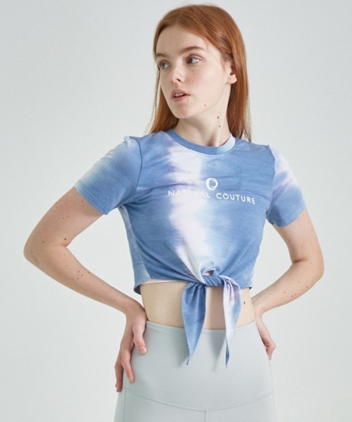 CIENNA(シエナ)の「【CIENNA 】リラクシングシリーズ 半袖カバーアップティーシャツ / RELAXING SERIES SHORT-SLEEVE TAI COVER-UP(スポーツグッズ・レディース・ブラック/カーキオリーブ/チャコール/ライム/パープル/ロイヤルブルー/ホワイト・MEDIUM/SMALL/LARGE)」の6枚目の写真
