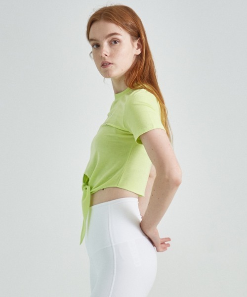 CIENNA(シエナ)の「【CIENNA 】リラクシングシリーズ 半袖カバーアップティーシャツ / RELAXING SERIES SHORT-SLEEVE TAI COVER-UP(スポーツグッズ・レディース・ブラック/カーキオリーブ/チャコール/ライム/パープル/ロイヤルブルー/ホワイト・MEDIUM/SMALL/LARGE)」の21枚目の写真