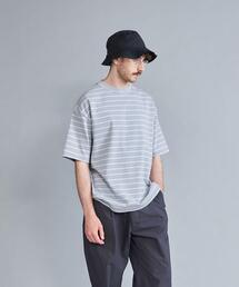 Steven Alan | ＜Steven Alan＞  HI-DENS BORDER CREW NECK SHORT SLEEVE TEE-BOLD/Tシャツ(Tシャツ/カットソー)