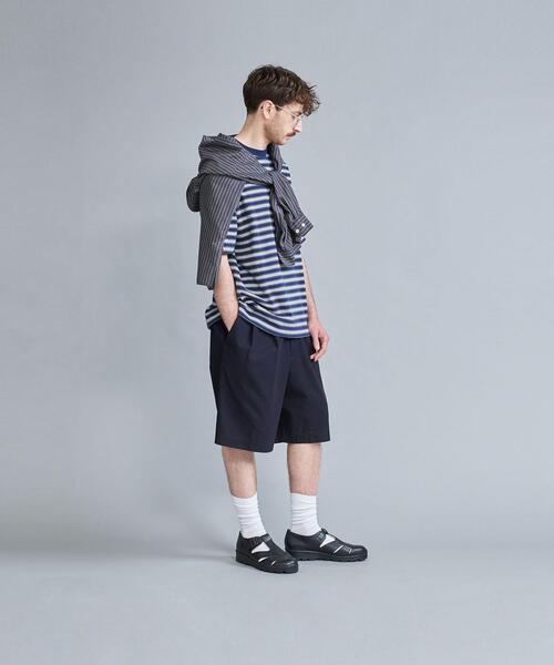 Steven Alan(スティーブンアラン)の「<Steven Alan> HI-DENS BORDER CREW NECK SHORT SLEEVE TEE-BOLD/Tシャツ(Tシャツ/カットソー・メンズ・ライトグレー/ネイビー/ブラック/グレー/ナチュラル・L/S/XL/M)」の9枚目の写真