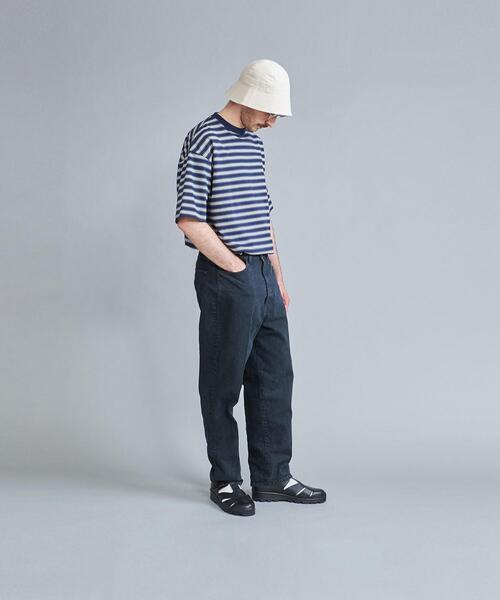 Steven Alan(スティーブンアラン)の「<Steven Alan> HI-DENS BORDER CREW NECK SHORT SLEEVE TEE-BOLD/Tシャツ(Tシャツ/カットソー・メンズ・ライトグレー/ネイビー/ブラック/グレー/ナチュラル・L/S/XL/M)」の11枚目の写真