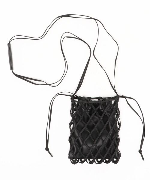 Laugoa(ラウゴア)の「KOEK ショルダー かごバッグ(かごバッグ・レディース・パープル/ブラック/シルバー/アイボリー・9)」の8枚目の写真