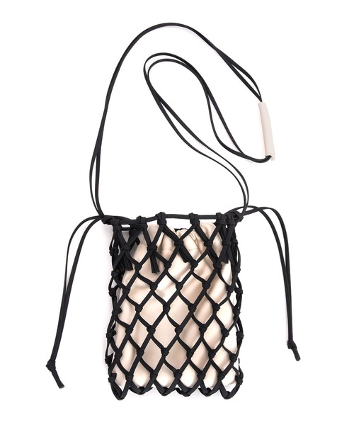 Laugoa(ラウゴア)の「KOEK ショルダー かごバッグ(かごバッグ・レディース・パープル/ブラック/シルバー/アイボリー・9)」の11枚目の写真