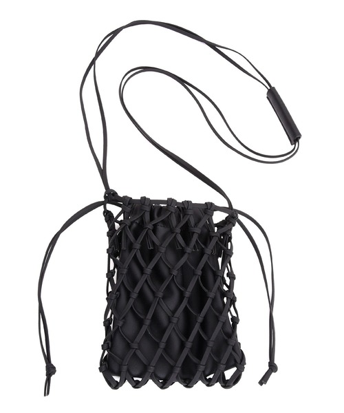 Laugoa(ラウゴア)の「KOEK ショルダー かごバッグ(かごバッグ・レディース・パープル/ブラック/シルバー/アイボリー・9)」の12枚目の写真