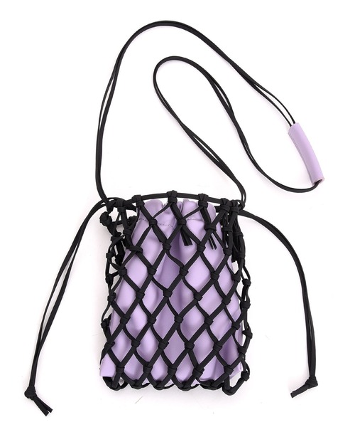 Laugoa(ラウゴア)の「KOEK ショルダー かごバッグ(かごバッグ・レディース・パープル/ブラック/シルバー/アイボリー・9)」の13枚目の写真