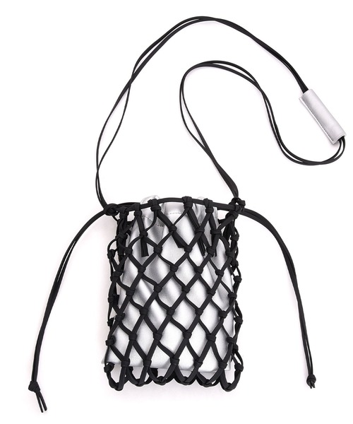 Laugoa(ラウゴア)の「KOEK ショルダー かごバッグ(かごバッグ・レディース・パープル/ブラック/シルバー/アイボリー・9)」の14枚目の写真